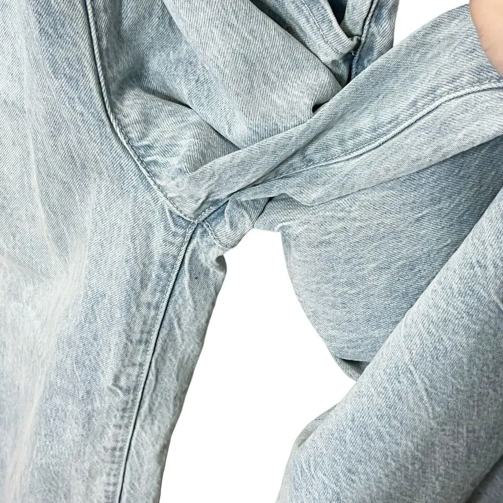 FREE POPLE Denim Blue Women's Jumpsuit - Picture 10 of 12